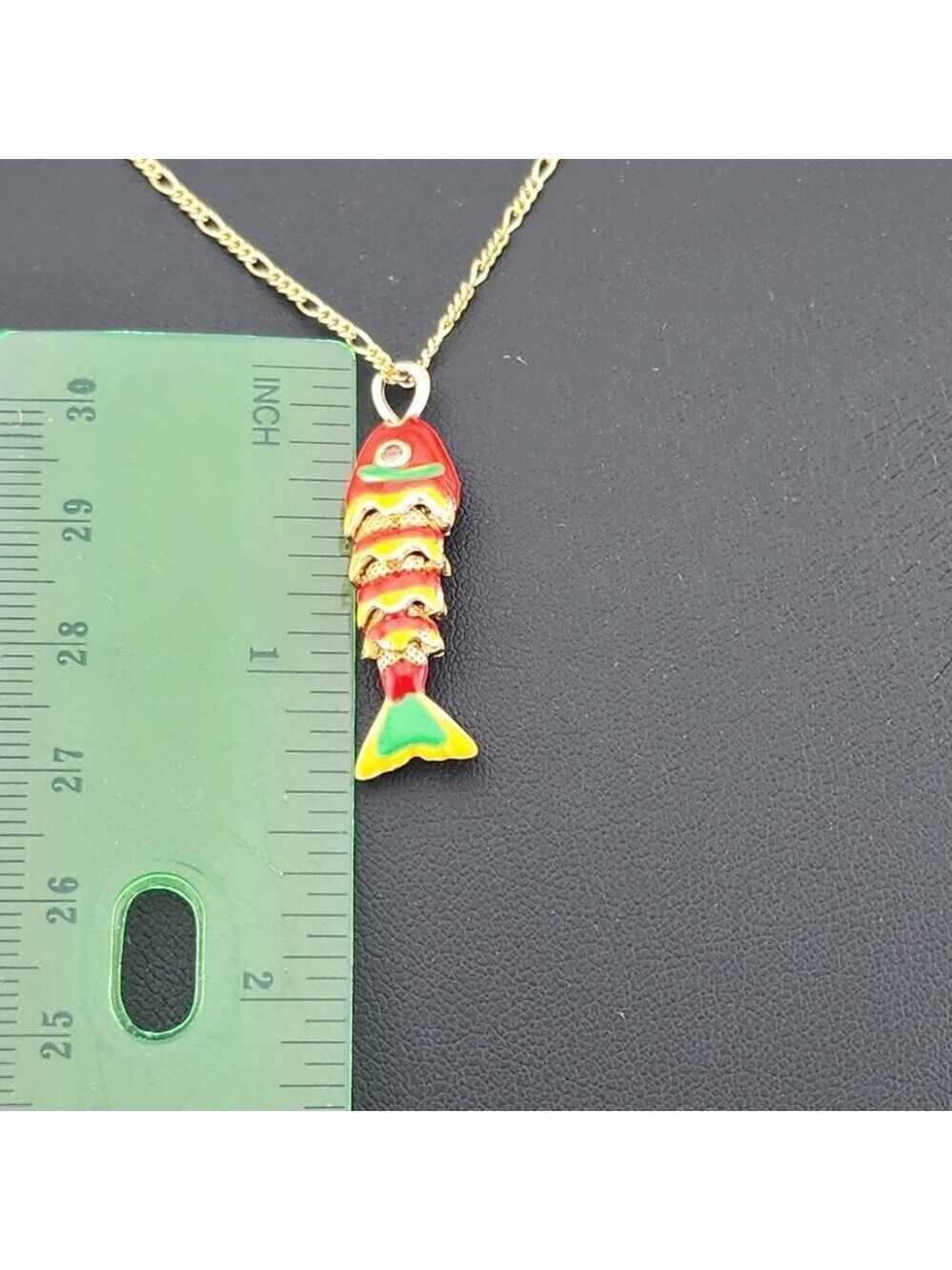 Catch of the Day: Orange Fish Necklace – Brand New - Picture 6 of 6